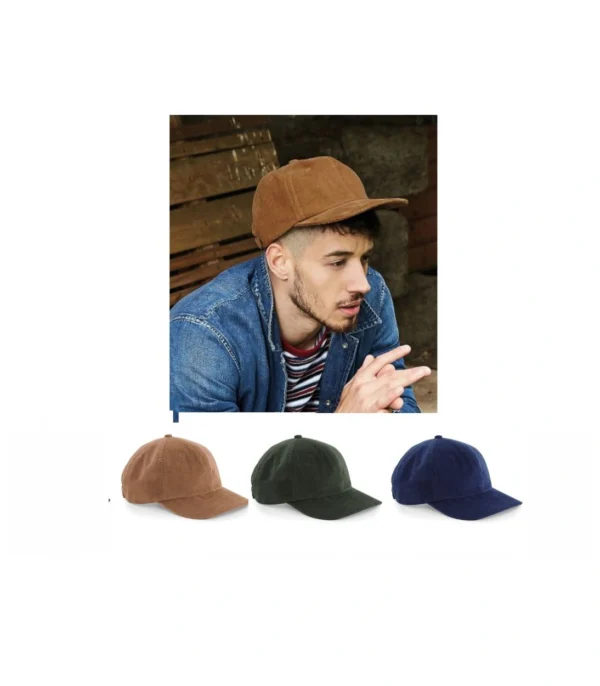 BB682 Beechfield Heritage Cord Cap